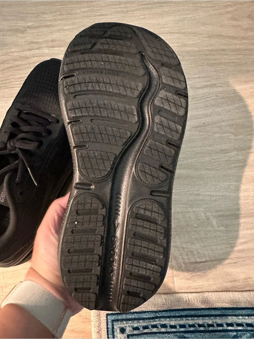 Brooks Woman’s All-Black Running Sneakers - Picture 3 of 7